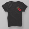 001-Woman-Marl-T-shirt-Front Black